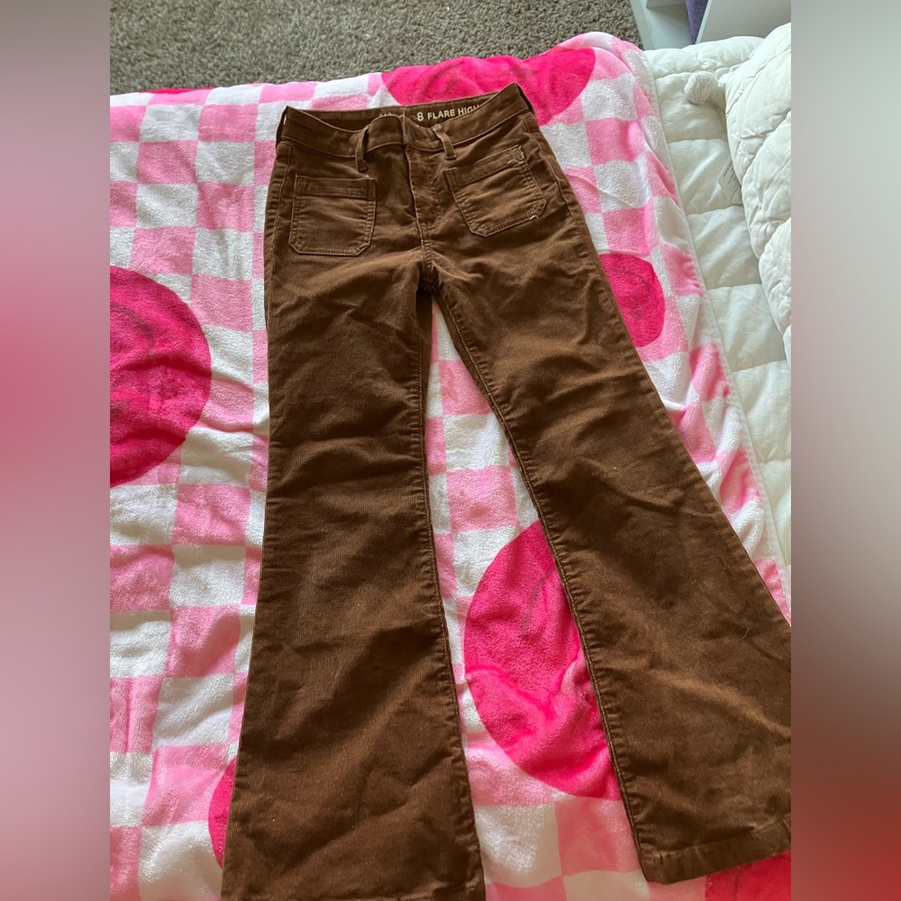 Girls GAP flare high rise, discontinued very hard to find worn 3 times